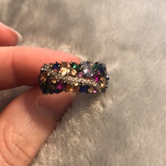 Multicolored Gemstone Bella Luce Ring - Picture 2 of 5